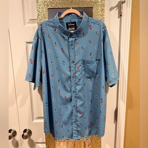 RSVLTS Blue Short-Sleeve Mickey Mouse - 100th Disney Anniversary Limited Edition
